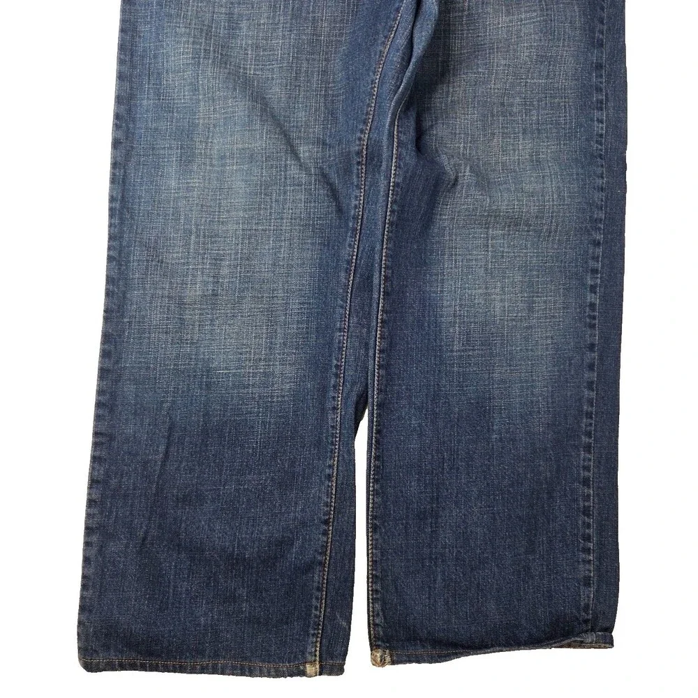 Calvin Klein Jeans Straight Leg Blue Denim Jeans Men's Size 34 x 27 Cotton
